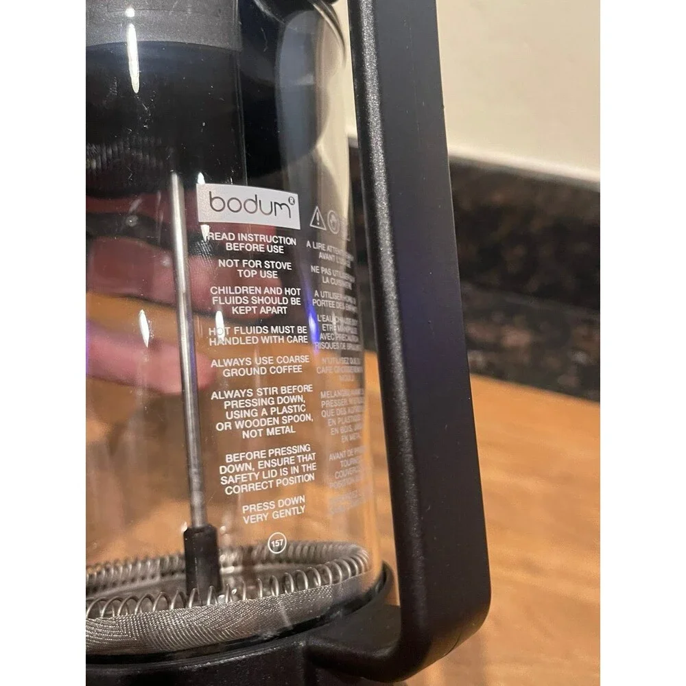 BODUM 1543-01 BRAZIL Brazilian French Press Coffee Maker